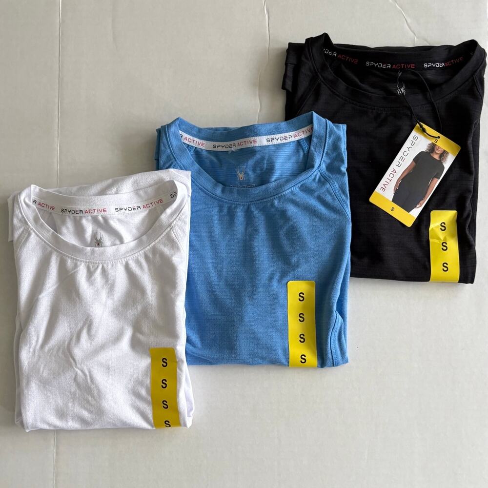 3 Spider Women’s Short Sleeve Active Tees